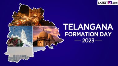 Telangana Formation Day 2023 Wishes & HD Images: WhatsApp Messages, Quotes and Wallpapers To Share on the Formation Day of the State of Telangana