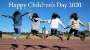 International Children&rsquo;s Day 2023 Wishes & Greetings: Wish Happy Children's Day With These WhatsApp Messages, Facebook Images and Quotes