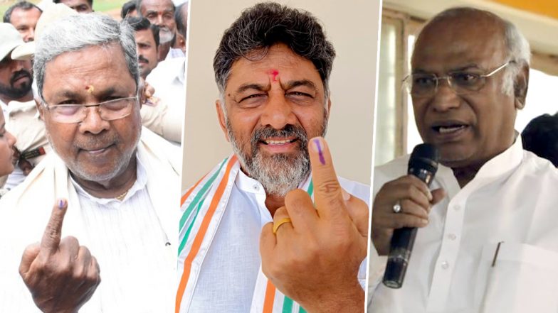 Karnataka To Get New CM: DK Shivakumar, Siddaramaiah, Mallikarjun Kharge - Who Will Be Next Chief Minister? List of Probable Congress Candidates