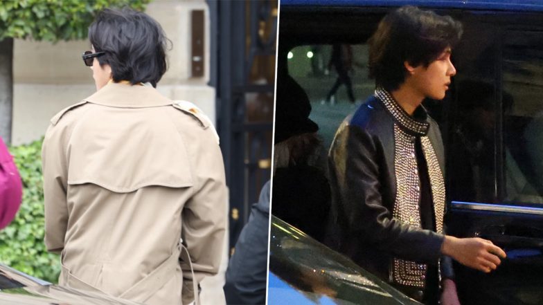 BTS' V drops three dapper looks from Paris before attending