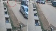 Child Miraculously Survives After Being Run Over by Car in Uttar Pradesh&rsquo;s Gorakhpur (Watch Video)