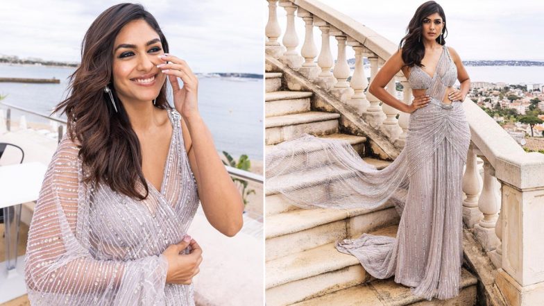 Cannes 2023 Day 3: Mrunal Thakur Sizzles in 'Desi Girl' Look At French Riviera (See Pics)