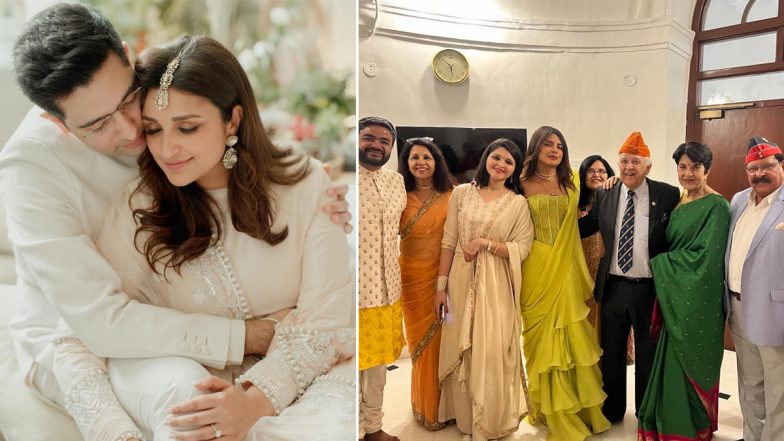 Priyanka Chopra Wishes Parineeti Chopra and Raghav Chadha on Their Engagement With Heartfelt Post, Says ‘Cannot Wait for the Wedding’