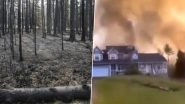 Nova Scotia Wildfires Videos: Terrifying Wildfire Continues to Rage in Halifax, Forces Thousands To Abandon Their Homes