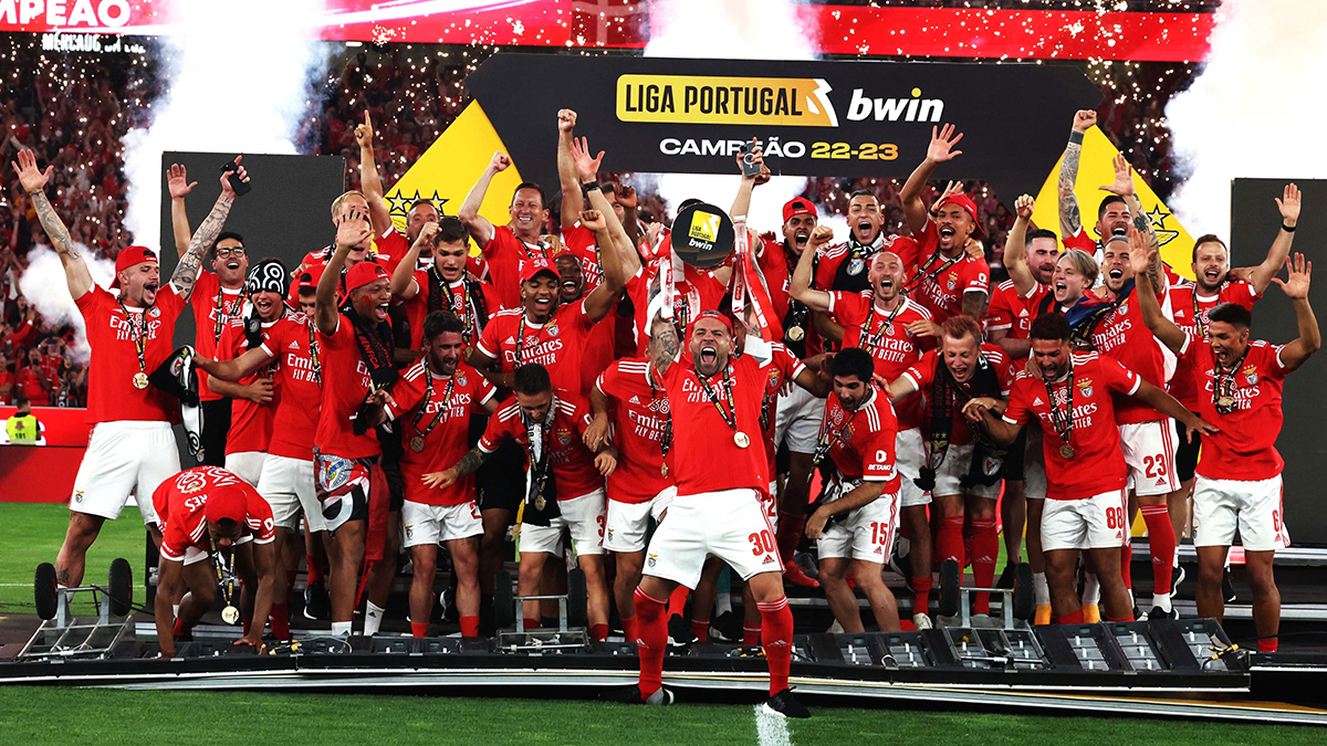 BENFICA 1 - SPORTING 3 Portugal Liga BWIN 2021-22 Edition RECORD 4 December  2021
