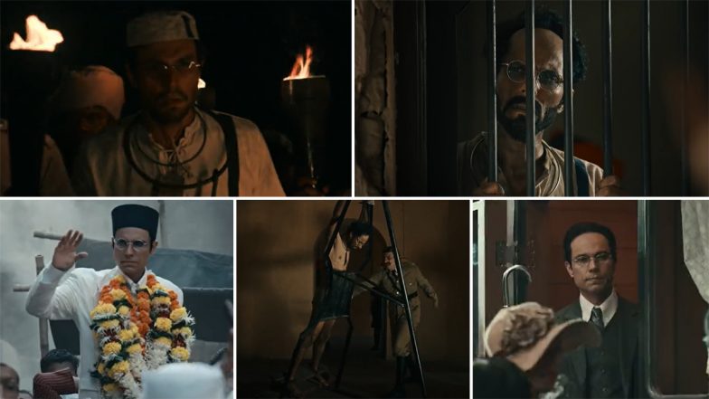 Swatantrya Veer Savarkar Teaser: Randeep Hooda Puts On Bold and Compelling Performance As Vinayak Damodar Savarkar in His Directorial Debut (Watch Video)