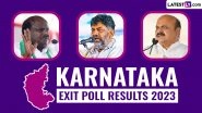 Karnataka Exit Poll Results 2023 by ABP News-C Voter: Congress Likely To Attain Majority in Southern State, BJP Trailing With JDS on Third Place; Check Seat-Wise Details
