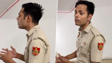 Delhi Cop Rajat Rathor Sings 'Tum Ho' Song, Wows Netizens With His Soulful Voice (Watch Video)