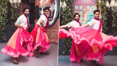 Breaking Stereotypes! Nakuul Mehta Dances to ‘Hawaa Hawaa’ Song in Long Pink Skirt! (Watch Video)