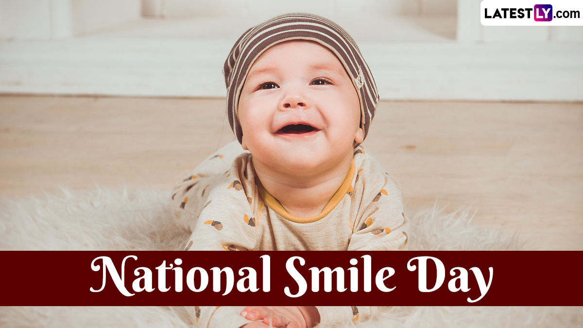 Festivals & Events News Quotes To Share on National Smile Day 2023