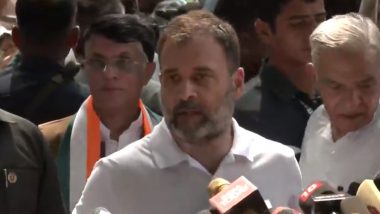 'Nafrat Ka Bazaar' Closed Down, 'Mohabbat Ki Dukaanein' Opened, Says Rahul Gandhi on Karnataka Assembly Election Results 2023 (Watch Video)