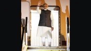 PM Narendra Modi Concludes His Three-Nation Tour, Emplanes for Delhi From Australia&rsquo;s Sydney (Watch Video)