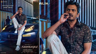 Saindhav: Nawazuddin Siddiqui Ventures into Tamil Cinema, Makers Unveil Poster on the Actor's Birthday (View Pics)