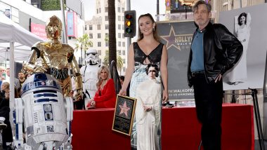 Late Carrie Fisher Honoured With Hollywood Walk of Fame Star on Star Wars Day