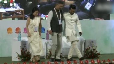 Naatu Naatu at G20 Video: Ram Charan Dances on RRR Movie Song at G20 Summit in Srinagar