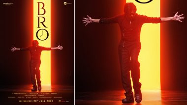 Bro: Pawan Kalyan and Sai Dharam Tej's Vinodhaya Sitham Telugu Remake Gets a Title and Motion Poster! (Watch Video)