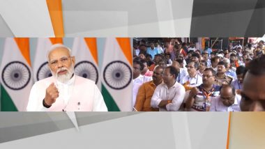 Odisha’s First Vande Bharat Express Between Puri and Howrah Flagged Off by PM Narendra Modi (Watch Video)