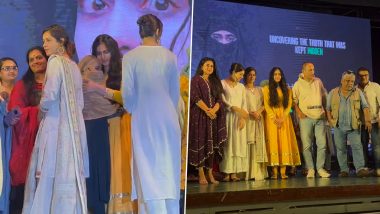 The Kerala Story: Adah Sharma Introduces 'Real Victims' Who Inspired the Controversial Film at Press Conference (Watch Videos)