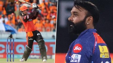 IPL 2023: Heinrich Klaasen Fined 10 Per Cent of Match Fee, Amit Mishra Reprimanded for Breaching Code of Conduct During SRH vs LSG Clash