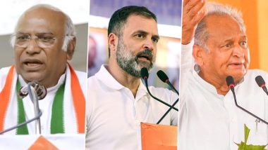 Ashok Gehlot vs Sachin Pilot: Mallikarjun Kharge, Rahul Gandhi Meet Rajasthan CM Amid Rumblings in Party’s State Unit