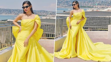 Cannes 2023: Mouni Roy Shares Dazzling Update Wearing Yellow Gown with a Long Train and Giant Bow As She Gears Up for Film Festival Debut