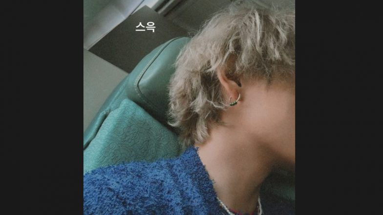 BTS V aka Kim Taehyung Debuts Platinum Blonde Hair in Latest Insta Post!