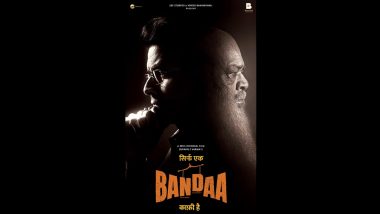 Manoj Bajpayee’s Bandaa Trailer to Be Out on May 8; Check Out New Motion Poster!