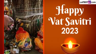 Vat Savitri Vrat 2023 Wishes & HD Wallpapers: WhatsApp Greetings, Images, SMS, Messages and Photos for Vat Savitri Amavasya