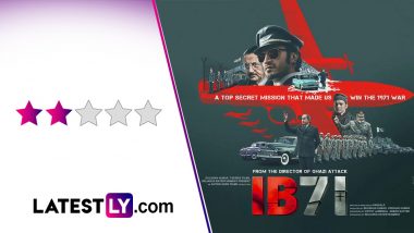 IB 71 Movie Review: Vidyut Jammwal's Spy-Thriller is a Case of 'Mission: Unconvincing' (LatestLY Exclusive)