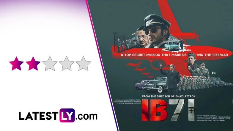 IB 71 Movie Review: Vidyut Jammwal's Spy-Thriller is a Case of 'Mission: Unconvincing' (LatestLY Exclusive)
