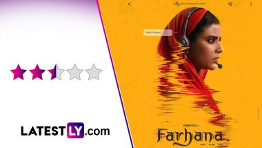Farhana Movie Review: Aishwarya Rajesh Impresses in a Thriller That Struggles to Find Its Footing (LatestLY Exclusive)