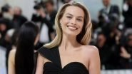 Met Gala 2023: Margot Robbie Looks Elegant on the Red Carpet in a Black Corset Dress (View Pics)
