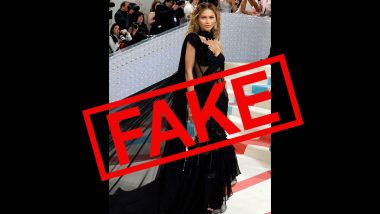 Fact Check: Did Zendaya Attend Met Gala 2023? Morphed Pic of Dune Actress' Face on Rita Ora's Body is Going Viral With False Claim!