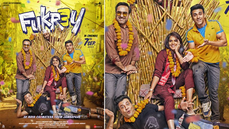 Fukrey 3 Release Update: Richa Chadha's Film Avoids Clash With Shah Rukh Khan's Jawan, Will Now Release on November 24