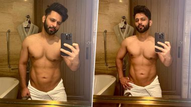 Rahul Vaidya Goes Under Immense Physical Transformation, Shows His Toned Abs After 16 Hours of Fasting (View Pics)