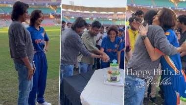 Chakda Xpress: Jhulan Goswami Wishes Anushka Sharma Happy Birthday With Precious Video of Celebration on Set (Watch Video)