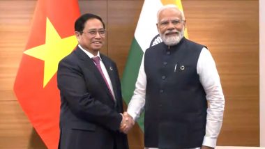 G7 Summit 2023: PM Narendra Modi, Vietnamese Counterpart Pham Minh Chinh Discuss Expanding Cooperation in Defence, Technology, Trade and Investment (Watch Video)