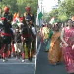 Mother’s Day 2023: Gujarat Police Organise Walkathon in Rajkot On Day Dedicated to Mothers (Watch Video)