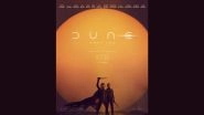 Dune Part 2: First Poster of Timothee Chalamet, Zendaya&rsquo;s Upcoming Film Out, Film to Hit Theatres on November 3