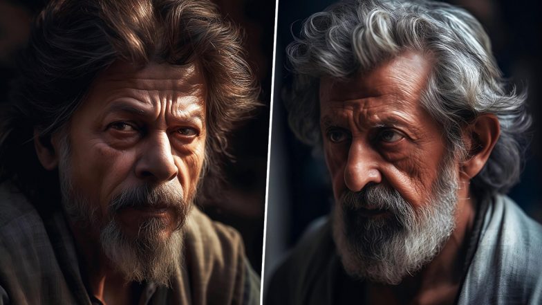 AI Reimagines Shah Rukh Khan, Hrithik Roshan, Ranbir Kapoor, Salman Khan and Aamir Khan in Older Avatars! (View Pics)