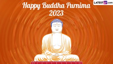 Happy Buddha Purnima 2023 Images & HD Wallpapers for Free Download Online: Share Buddha Jayanti WhatsApp Greetings, Vesak Day Quotes and Messages With Loved Ones