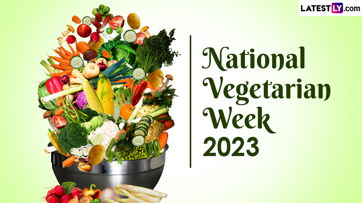 Festivals & Events News When is National Vegetarian Week 2023