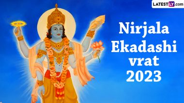 Nirjala Ekadashi 2023 Images & HD Wallpapers for Free Download Online: Wish Happy Nirjala Ekadashi Vrat With WhatsApp Messages and Greetings to Family