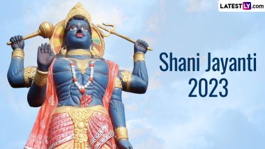 Shani Jayanti 2023 Date and Time in India: Know Tithi, Shubh Muhurat and Puja Vidhi of the Day That Marks the Birth Anniversary of Lord Shani