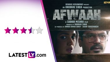 Afwaah Movie Review: Nawazuddin Siddiqui and Bhumi Pednekar Own The Show With Their Restrained Performances In This Courageous Sudhir Mishra Film! (LatestLY Exclusive)