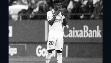 'Racism is Normal in La Liga' Real Madrid Star Vinicius Junior Pens Down Emotional Note After Suffering Racist Abuses During Valencia Match