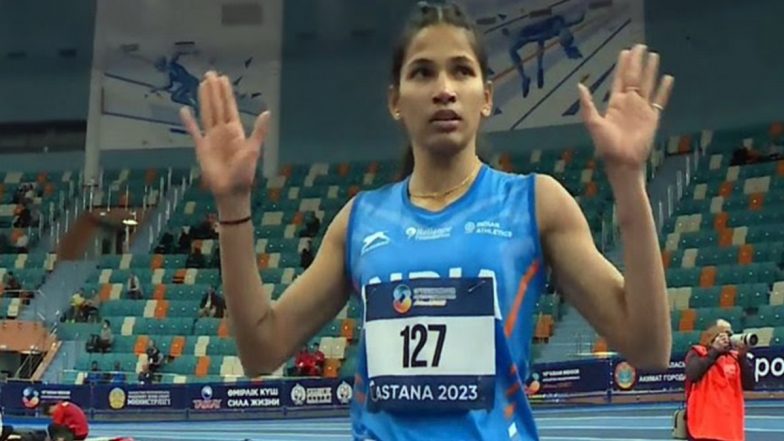 Jyothi Yarraji Wins Silver Medal in Women’s 200m Final at Asian Athletics Championships 2023