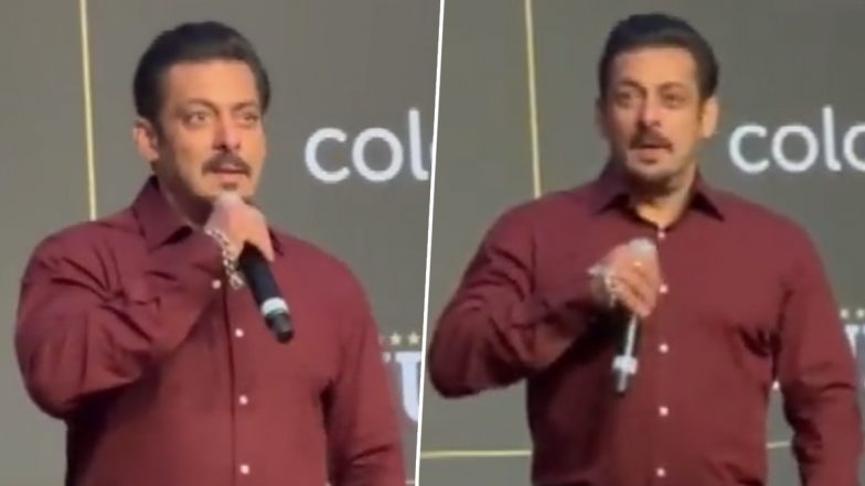 Salman Khan Attends an Event Ahead IIFA Awards (Watch Video)