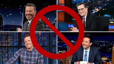 US Late Night Talk Shows to Go off Air Temporarily Due To Hollywood Writers Strike