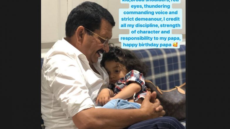 Kangana Ranaut Extends Heartfelt Birthday Wish to Her Father With a Cute Throwback Photo (View Pic)